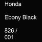 Preview: Honda, Ebony Black, 826 / 001.